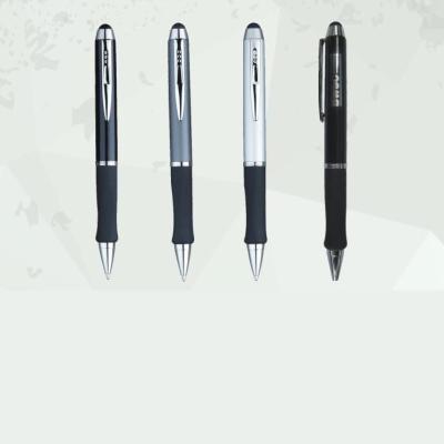 China Promotional Pen Promo Gift Metal Ballpoint Pen With Touch Stylus Multi Function Business Engraved Brand Pen for sale