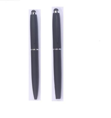 China Promotional Agriculture Gift Metal Ballpoint Pen and Rollerball Pen with Stylus - Pen Set for sale