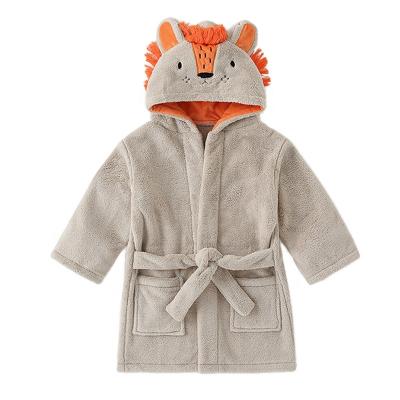 China High Thermal Absorbent Bathrobe For Infant Towel Hooded Infant Baby Bath Towel Wholesale Kid Spa Robe for sale