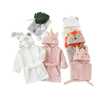 China High Quality Thermal Baby Clothes Sleeping Wear Babies Bathing Clothes Hooded Robes for sale