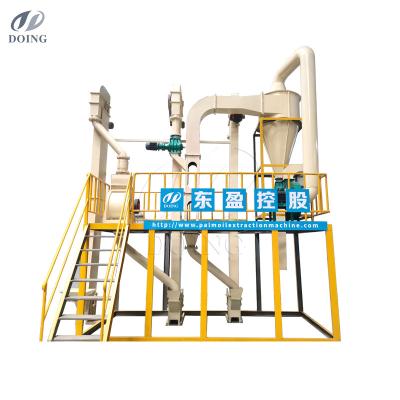 China Crushing and Separating Palm Oil High Yield Rate Palm Oil Shell Separating Crusher System for sale