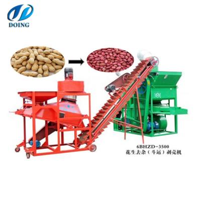 China Shelling Lowest Rate Peanut Sheller Machine / Peanut Shell Breaking Peeling Machine Made In China for sale