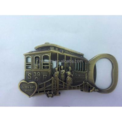 China Sustainable Factory Custom Design Multifunction Bottle Opener Zinc Alloy Bottle Opener for sale