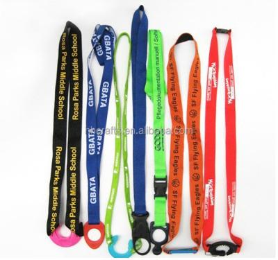 China OEM Custom Luxury Polyester Logo Heat Transfer Printing Lanyard Lanyard for sale