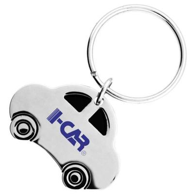 China Wholesale Custom Logo Zinc Alloy Soft Enamel Car Keychains for sale