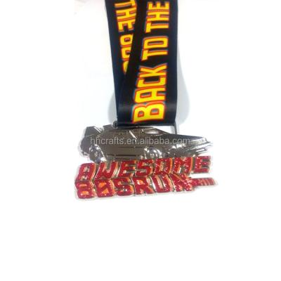 China Worldwide Manufacturer Custom Glittering Sport Medals Running 2021 Medal for sale