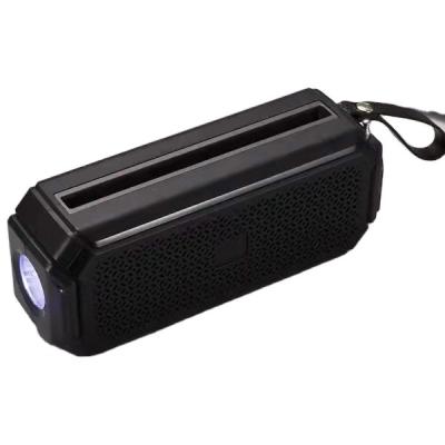 China JZ-016B# Running Function JZ-016B# Phone BT Wireless Portable Flashlight Solar Charging Speaker for sale