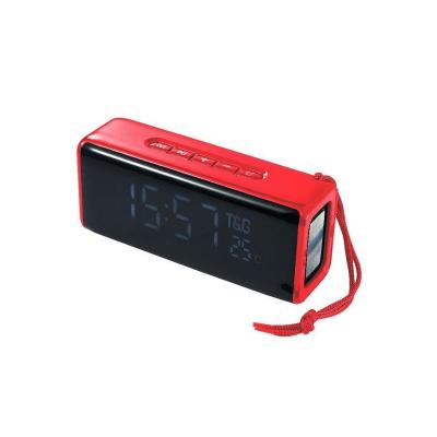 China Video Display Information Amazon Success Speaker with Charger and Alarm Clock,mini bluetooth speaker with Alarm Clock andTemperature Display for sale