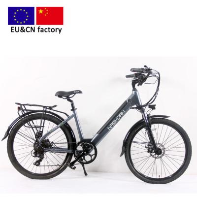 China Aluminum alloy 26 inch city pedelec popular classic mature bike 36V14Ah 250W G2617AM ebike lithium battery EU electric factory for sale