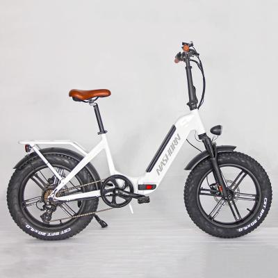 China Aluminum alloy 20 inch electric bike EU factory fat no new model ebike anti dumping duty pedelec e bicycle 36V/48V 14Ah G2617-AZF rear motor for sale