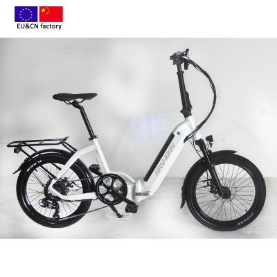 China Aluminum Alloy 20 Inch Folding Electric Bike EU Factory No New Model Ebike Anti Dumping Pedelec E Bicycle 36V/48V G2617AZ Rear Motor for sale