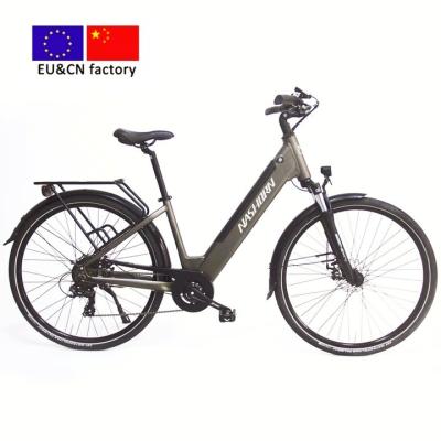 China 28 Inch Multifunctional Electric City Bike EU Factory No Dump 36V14Ah 250W Hidden Battery Anti Pedelec Custom Model E Bicycle New for sale