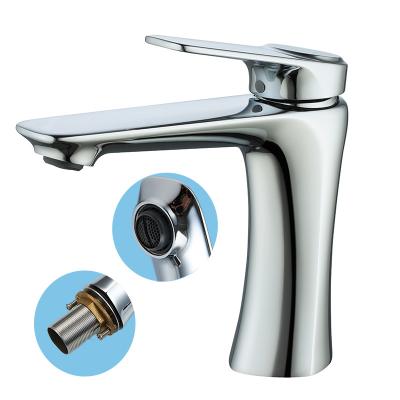 China Other Popular 2022 Hot Sale Modern High Quality Modern Brass Kitchen Bathroom Basin Sink Faucet for sale