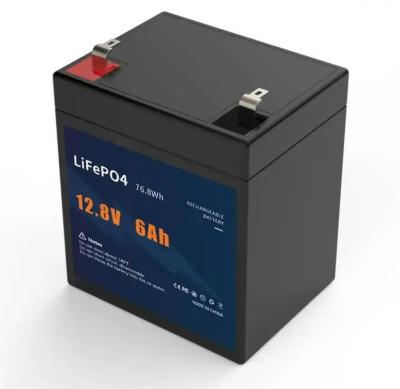 China ABS LFP 12v RV Lifepo4 12v 6ah Lithium-Batterie für Elektrowerkzeuge zu verkaufen