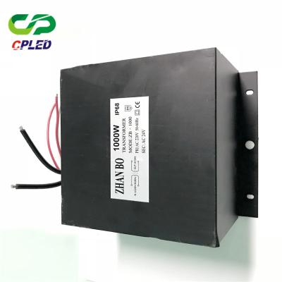 China work with led light ac 220v to ac 24v 200w 500w 1000w CE ROHS approved transformers for auto program led light for sale