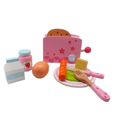 China Wooden Kitchen Set Toy Toaster for sale