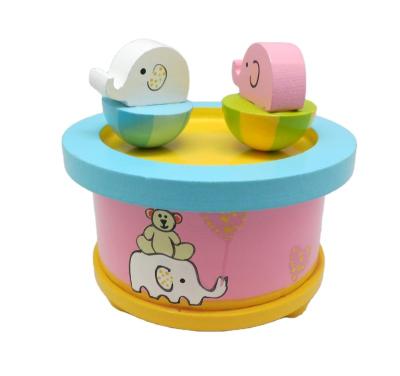 China Baby Toy Children's Wooden Magnetic Musical Instrument Educational Toy Play Music Box For Kids 3+ for sale