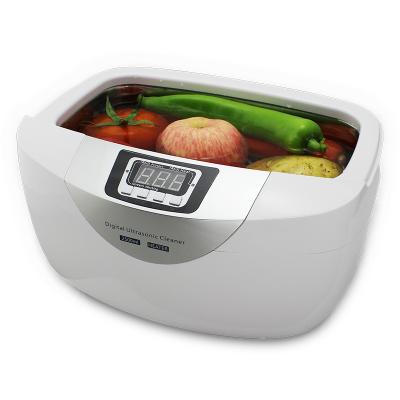 China Paratroopers JP-4820 2.5L commercial household series for cleaning vegetable and fruit with heating ultrasonic cleaner for sale