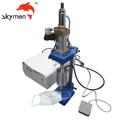 China Non Woven Textile Paratroopers 28khz 800w Ear Non-wovon Ultrasonic Sealing Rubber Welder Plastic Welding Machine for sale