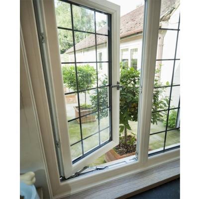 China Folding Top Screen Window Recyclable Open Inside Small Burglar Proof Casement Window French Stay for sale