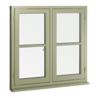 China Folding French American Style Aluminum Casement Screen Topwindow Reflective Glass Aluminum Window for sale