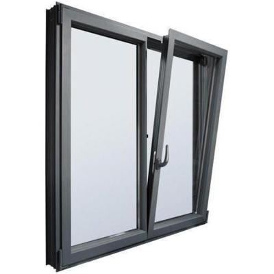 China Folding Screen Topwindow Aluminum Frame Aluminum Window Tilt Out Window Tilt And Turn Windows Price for sale