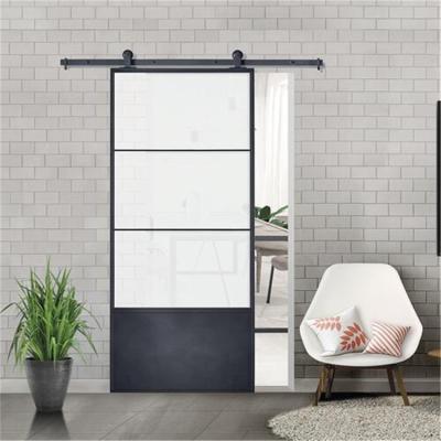 China Modern Pocket Sliding Hot Selling Door Patio Door Pocket System Kitchen Door Waterproof Double Concealed Design Steel Main Security for sale