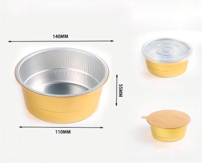 China Healthy Aluminum Foil Bakery Cupcake Container / Bowl /Cup For Aluminum Food Bowl for sale