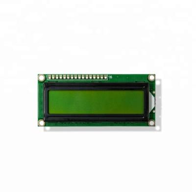 China 16x2 STN LCD Character Display Monochrome (Yellow Green) 80.0Lx36.0Wx13.0H Mm (Max) Module for sale