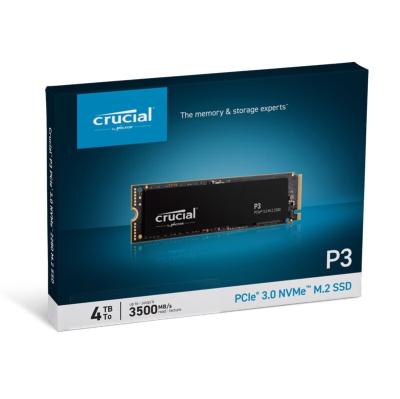 China SSD Crucial P3 500gb 1tb 2tb SSD PCIe 3.0 3D NAND NVMe M.2 SSD Internal Laptop Solid State Drive for sale