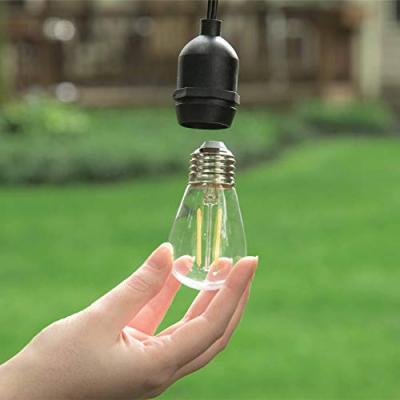 China Outdoor Waterproof Festoon Lights Copper Wire LED String Light Festival Light 32ft Indoor/Outdoor G40 LED Decoration Lights for sale