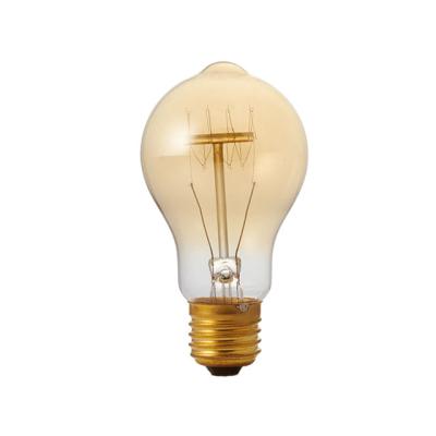 China E26 E27 A19 Loop Brass Filament 25W 40W 60W Edison Bulb for sale