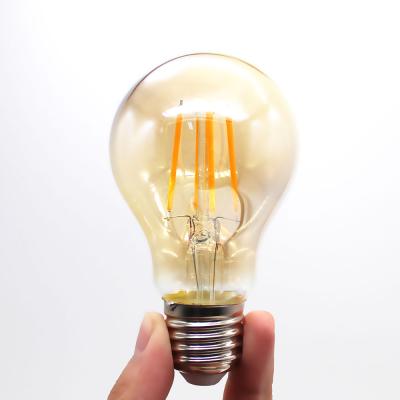 China Desk Light Bulb CE ROHS A19 A60 8W Led Lamp Filament B22 E27 Made In China for sale