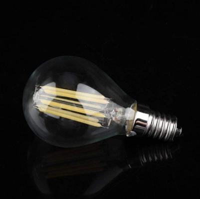 China Decorative Lamp Vintage Edison G45 110v 220v 360 Degree 2w 4w 2700k E27 Led Filament Bulb for sale