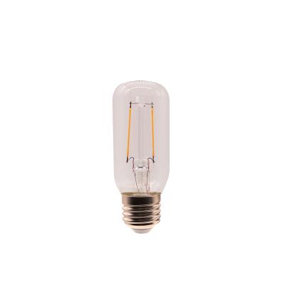 China Hotel/shop/office T shape led filament bulb dimmable tube decorative filament bulb T45 T30 T10 for sale