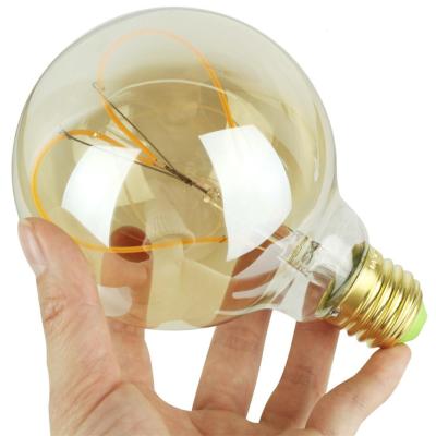 China LANDSCAPE G95 LED Edison Bulb E27 220V Vintage Led Filament Warm White Bulb for sale