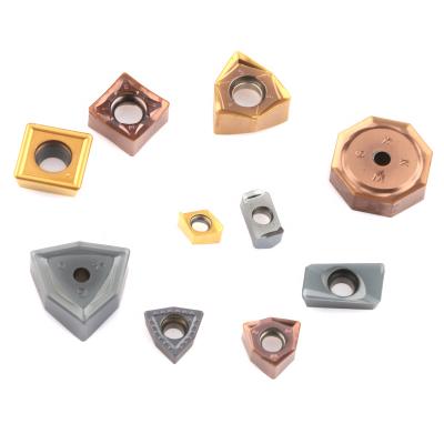 China Tungsten Carbide Insert Rpmt Apmt Rdmt Lnmu Carbide Insert Tool CNC Milling Turning Cutting Steel Turning Insert for sale