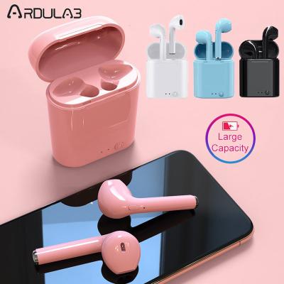 China DJ i7 MINI Wireless Bluetooth Earphone 5.0 Stereo Earbuds Headset Sports Wireless Earbuds With Charging Box For All Smart Phone for sale