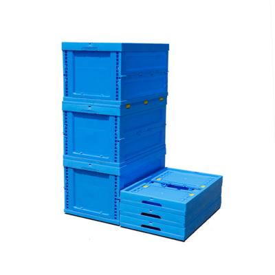 China Solid Stackable Industrial Box Large Capacity Storage Logistics Turnover Box Plastic for sale