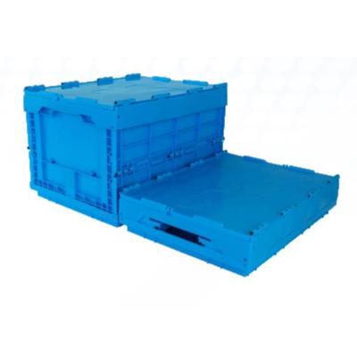 China Solid high quality industrial plastic storage box logistics box foldable logistics box for sale