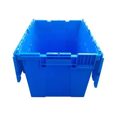 China Solid Box Packaging Box With Lid Turnover Plastic Box Plastic Logistic Box for sale