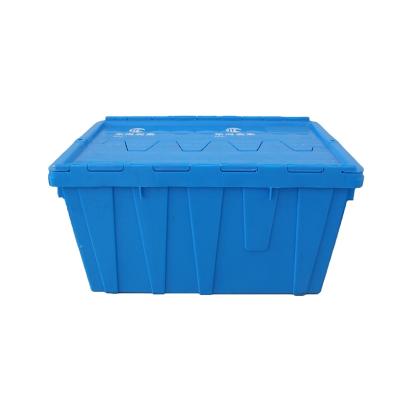 China Small Solid Box Container Storage Box Bins Folding Food Warehouse Plastic Movable Box for sale