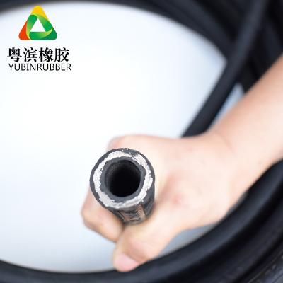 China High Temperature Resistance BTS Steel Wire Wound High Temperature And Pressure Heavy Duty Rubber Hydraulic Hose 1*4*40 Hose for sale