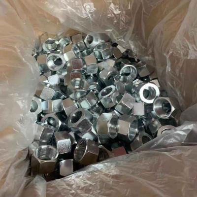 China Heavy Industry Carbon Steel Hydraulic Hose Fitting Nut for sale