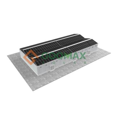 China PV Solar Panel Installation New Design BIPV Solar Mounting Brackets Waterproof Solar PV Brackets for sale