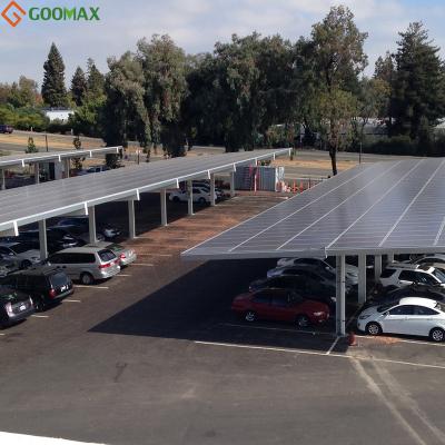 China New Products Home Solar Powered Solar Powered Parking Shed Carport System PV Parking Lots Rack for sale