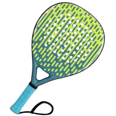 China Paddle shape Round Shape Woowave Design OEM Carbon Fiber Padel Racket for Sports for sale