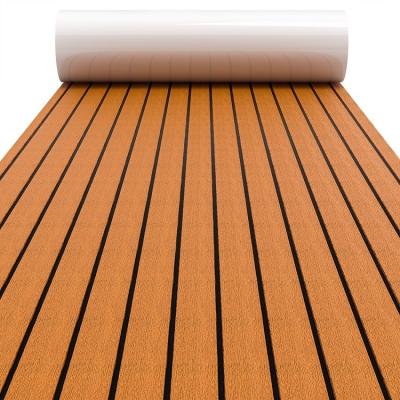 China s T G Installationsart Decking Boat Deck Mat mit gebürstetem EVA-Schaum und einfacher Installation zu verkaufen