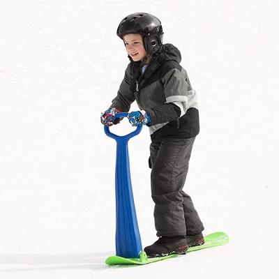 China All Mountain Pink/Black Durable Snow Sleds for Children Winter Outdoor Activities for sale