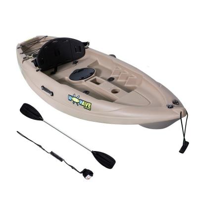 China 1 Person Pedal Drive Fishing Kayak at Woowave Inflatable with Standard Features Leash for sale